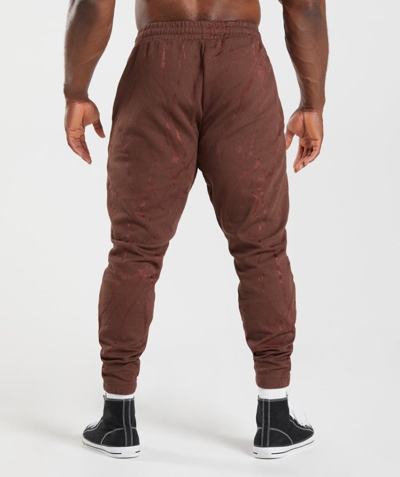 Men's Gymshark Power Jogger Brown | NZ 7DYAGJ